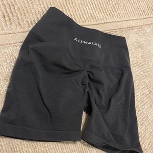 Alphalete shorts in dark gray, size S